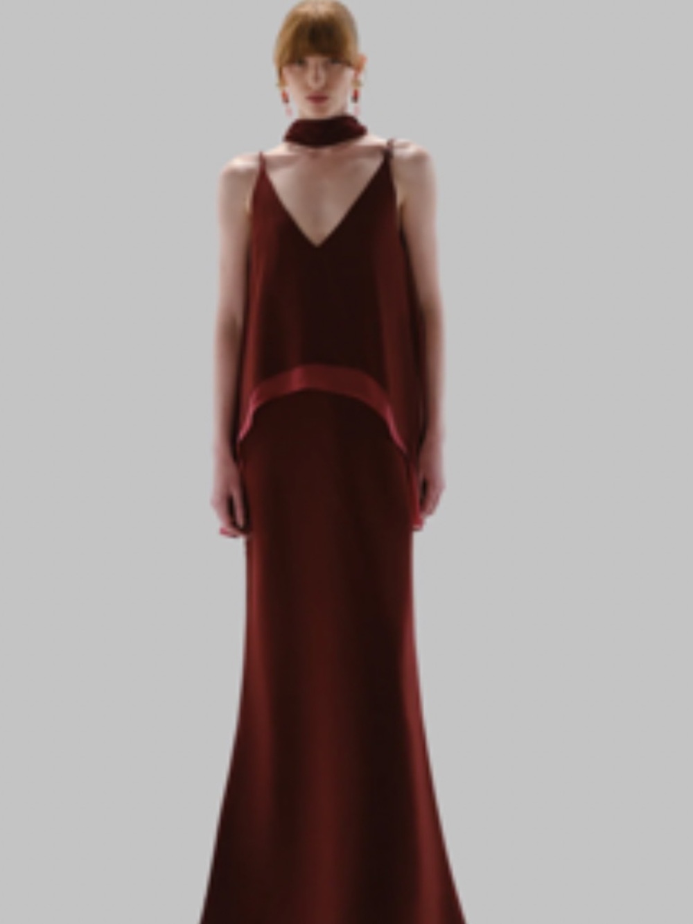 BAOBAB Danielle Maxi Dress with Matching Scarf